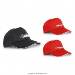 Casquette, marquage 1 couleur